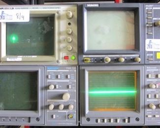 LOT OF 4 SCOPES INCLUDING LEADER LVS-5850B, MAGN