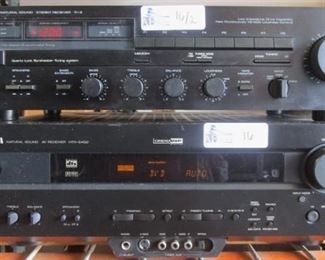 LOT O 2 YAMAHA INCLUDING R-3, HTR-5450