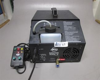 MISTER KOOL II FOG MACHINE ADJVFT13 IN ORIGINAL BOX
