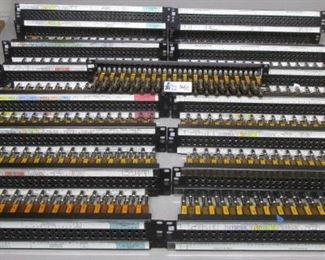 LOT OF 17 ADC PATCHBAYS