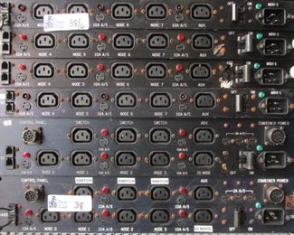 LOT OF 6 PDU BREAKOUT PANELS