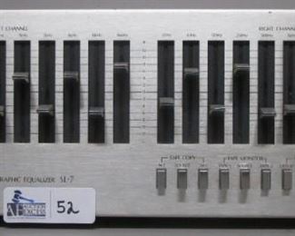 SANSUI SE-7 STEREO GRAPHIC EQ
