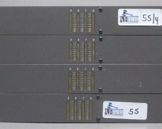 LOT OF 4 WOHLER LM26-12 VU METERS