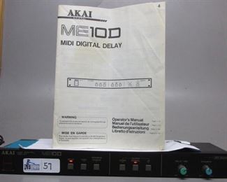 AKAI ME10D MIDI DELAY