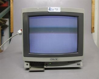 SONY TRINITRON 13" COLOR MONITOR
