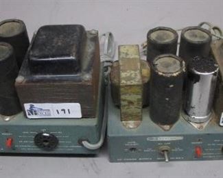 	LOT OF 2 VINTAGE HEATHKIT AC POWER SUPPLY HP-23-A