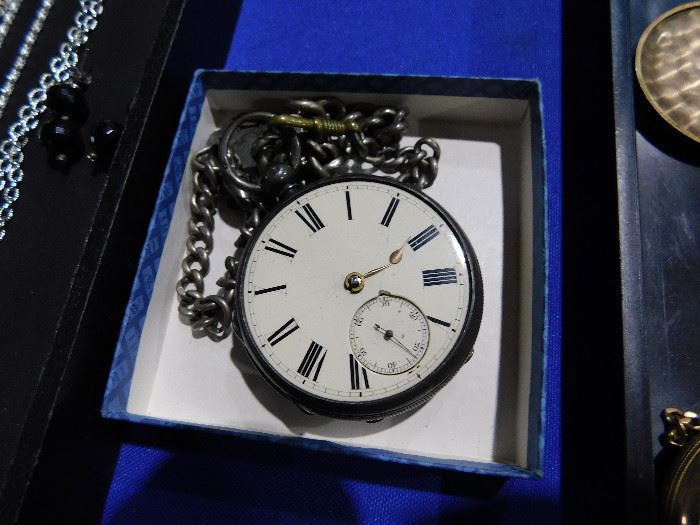 Antique Silver Pocket Watch