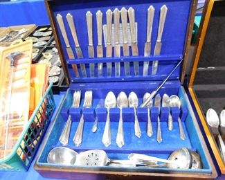 Vintage flatware set