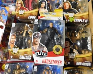 New WWE wresting action figures