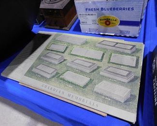 Vintage grave marker catalog