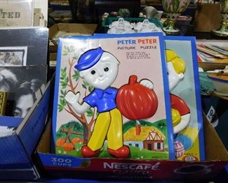 Vintage Children picture puzzles