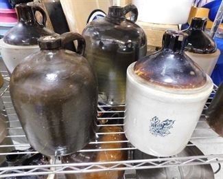 Stoneware jugs