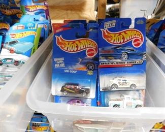 Hot Wheels die cast cars