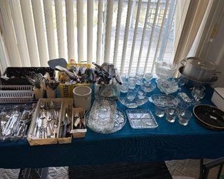 Glassware and Silverware 