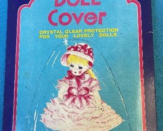 4 Doll Covers. (20') Clear covers for dolls.