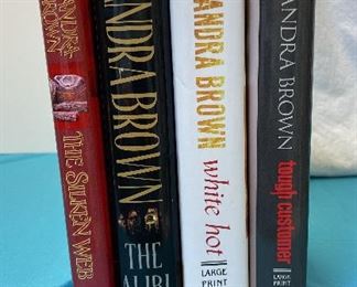4 Hardback books by Sandra Brown. 4 hardback books by Sandra Brown. Books are in very good condition and still have the paper cover on all of them. See pictures.