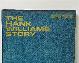 4 LP Album set by Hank Williams. The Hank Williams Story - 4 LP Record Album Set by Hank Williams. Great condition.