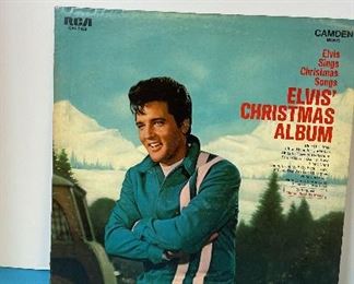 5 LP Records by Elvis Presley. 5 LP Record Albums by Elvis Presley - 'Christmas Album' - 'Let's Be Freinds' - 'His Songs of Inspiration ' - 'Burning Love' - ' Aloha From Hawaii Vis Satalite' - Good condition