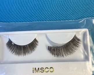 Doll Eyelashes. 84 sets of doll eyelashes of different sizes and styles.