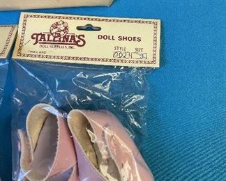 Doll Shoes, different sizes and colors