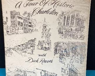 LP Record group of 3 by Dick Reeves. LP Record - group of 3 albums by Dick Reeves. A Tour of Historic Charleston with cover and paper sleeve. Carolina Lowcountry Patois - Gullah in story and rhyme by Dick Reeves, brand new never been opened. Gullah 'A Breath of the Carolina Low Country' by Dick Reeves, brand new never been opened.