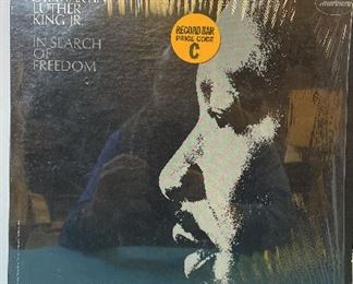 LP Record Album The Rev. Dr. Martin Luther King Jr. LP Record Album - Dr. Martin Luther King Jr. - 'In Search of Freedom'