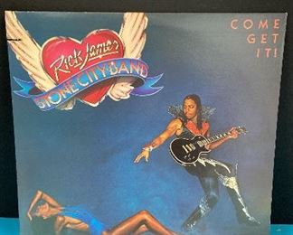 LP Record Rick James Stone City Band Come Get It. LP Record Rick James Stone City Band - Come Get It! With cover and paper sleeve