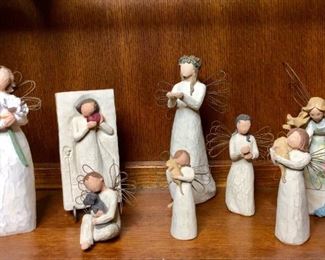 (8) Willow Tree Collectible Figurines