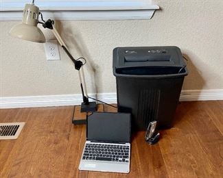 Fellowes Paper Shredder, Desk Lamp Sandisk External Card Reader and More