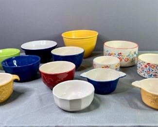 Pioneer Woman, Fiesta Ware, Correll and Pfaltzgraff Bowls