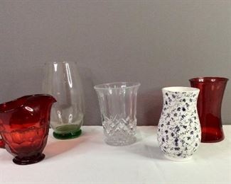 Vases and Pitcher