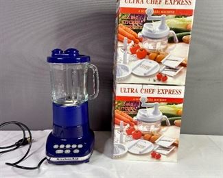 Kitchenaid Blender and Ultra Chef Express