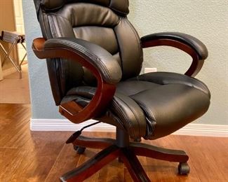 Broyhill Leather Office Chair