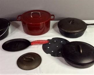 Lodge and Martha Stewart Cast Iron Cookware