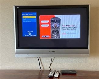 Panasonic HD 41" TV & Dish Network Joey
