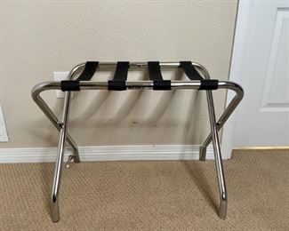 Luggage Rack & New Sheets & Pillow Cases