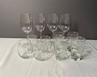 12 pcs. Stem and glassware