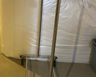 Rolling Clothing Rack
