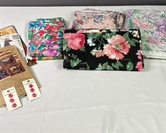 Misc. bolts of fabric