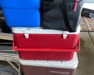 Set of (4) Coolers