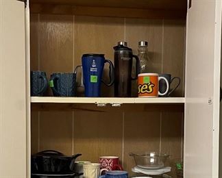 Various kitchen dishes