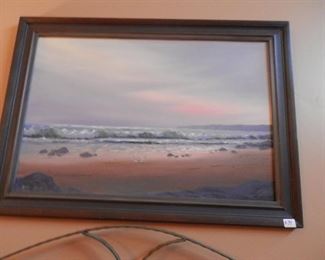 One of lots of seascapes available at this sale...O/B