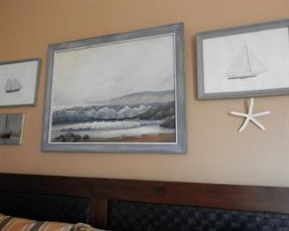 Decor....another O/B seascape and supportive nautical and sea related items