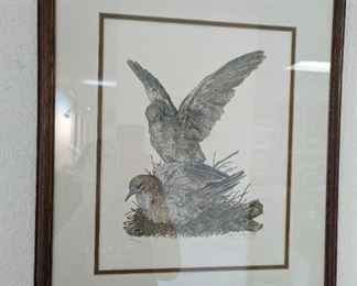 C Munson McNeil Framed Art