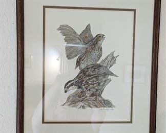 C Munson McNeil Framed Art