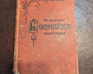 Czech Book Kucharka
