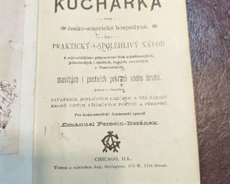 Czech Book Kucharka