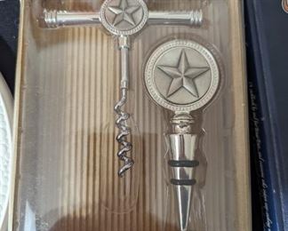 Texas Wine Bottle Opener Set