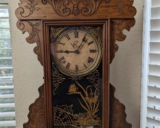 Antique Sessions Mantle Clock