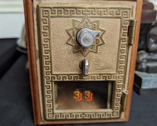 Vintage Post Office Box